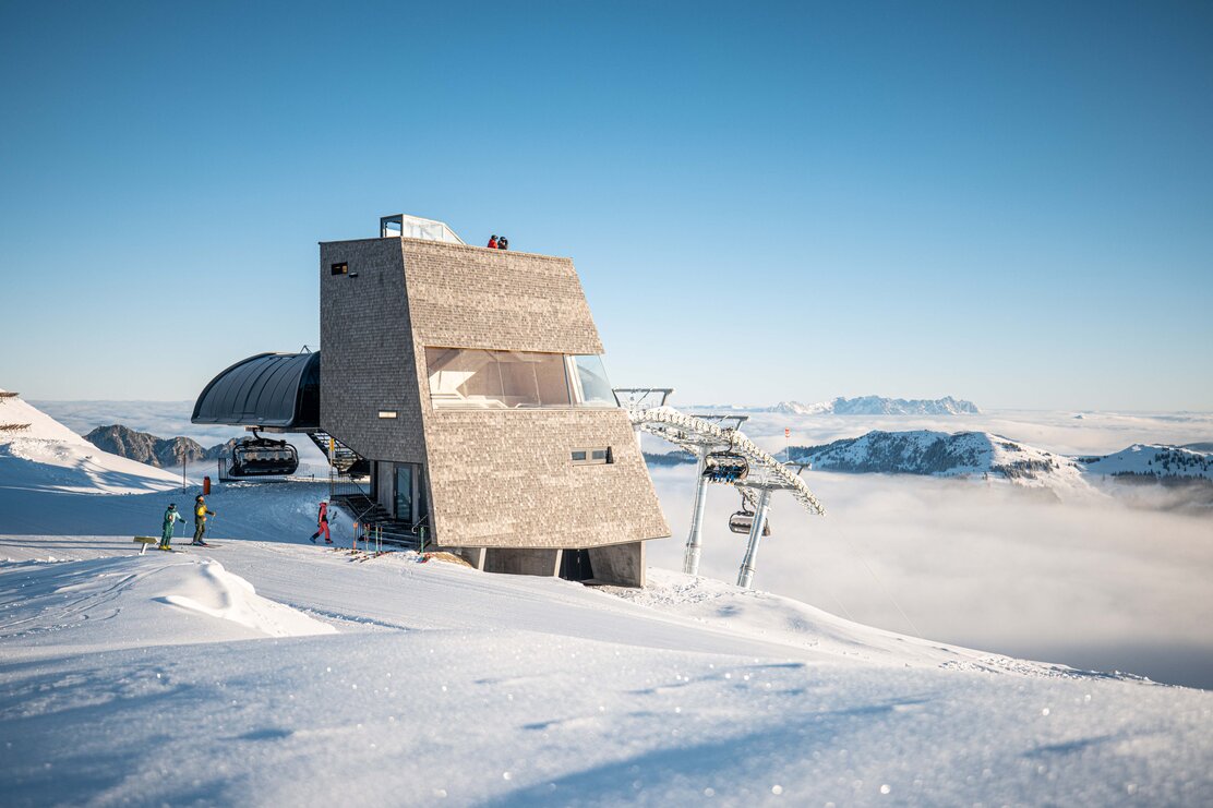 Top of Alpbachtal, eine moderne Aussichtsplattform im Ski Juwel Alpbachtal Wildschönau | © Ski Juwel Alpbachtal Wildschönau| shootandstyle 