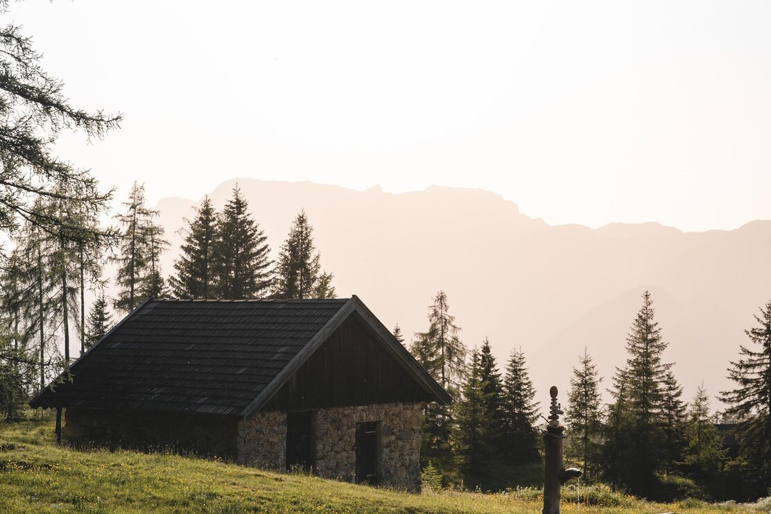 Brunnen vor der Holzalm