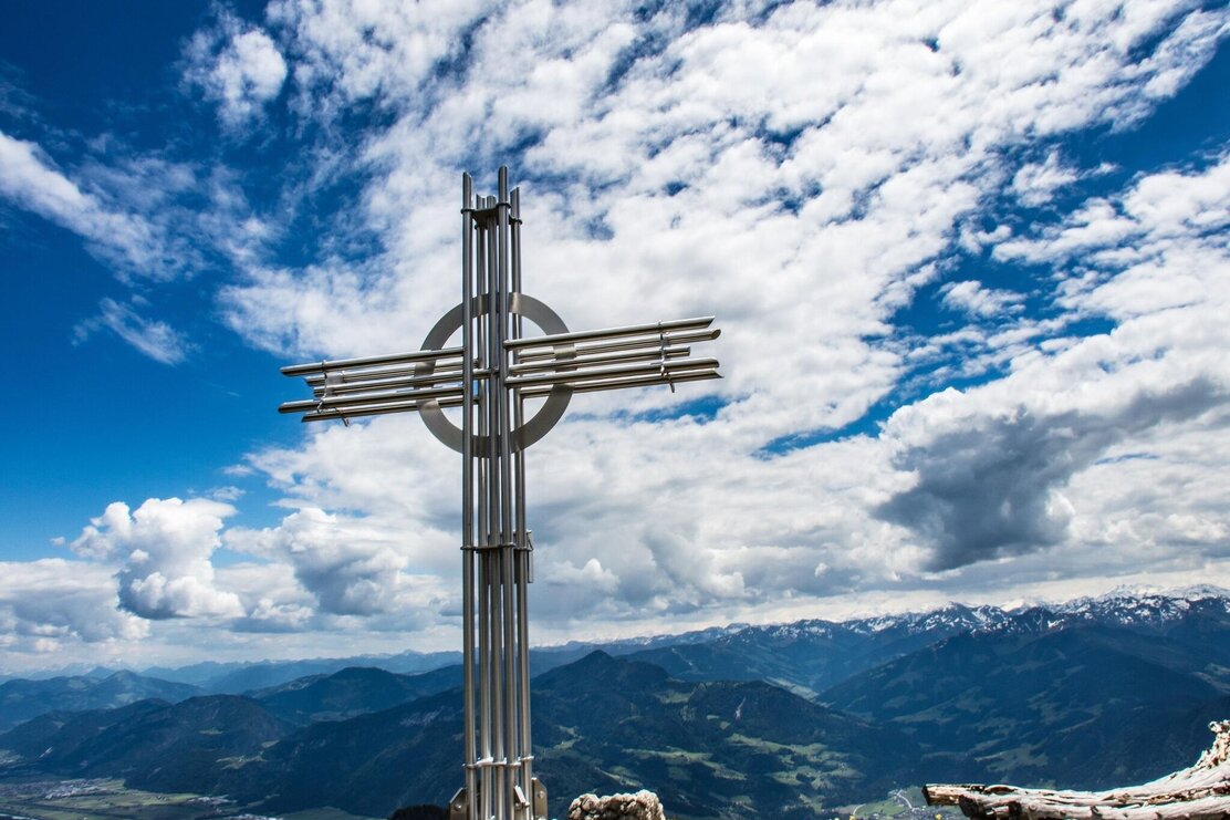 Münster, Rofan, Latschberg, Sommer, Gipfelkreuz, A | © Alpbachtal Tourismus