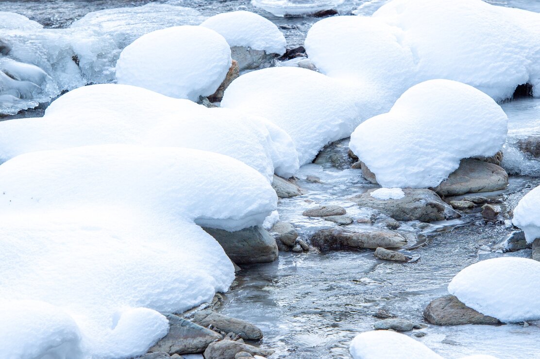 Greiter Graben Winterlandschaft am Bach | © Gabriele Grießenböck