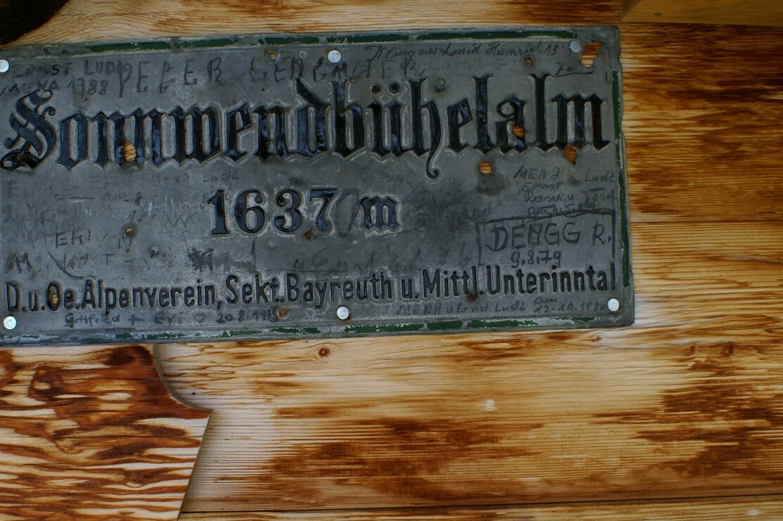 Sonnwenbühelalm Münster Rofan
