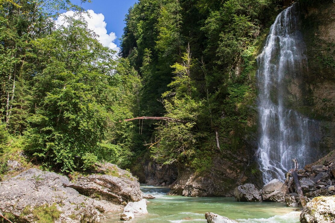 Wasserfall Tiefenbachklamm