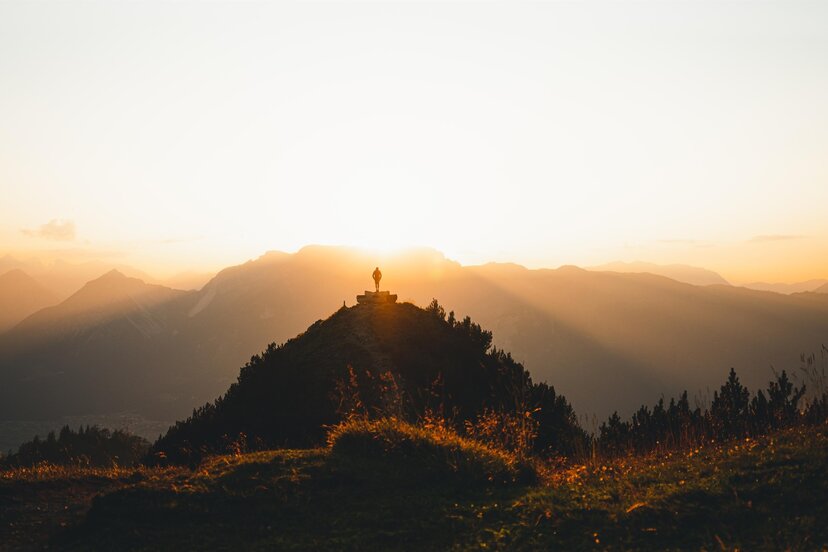 Gratlspitze Sonnenuntergang | © Alpbachtal Tourismus | T. Mühlbacher