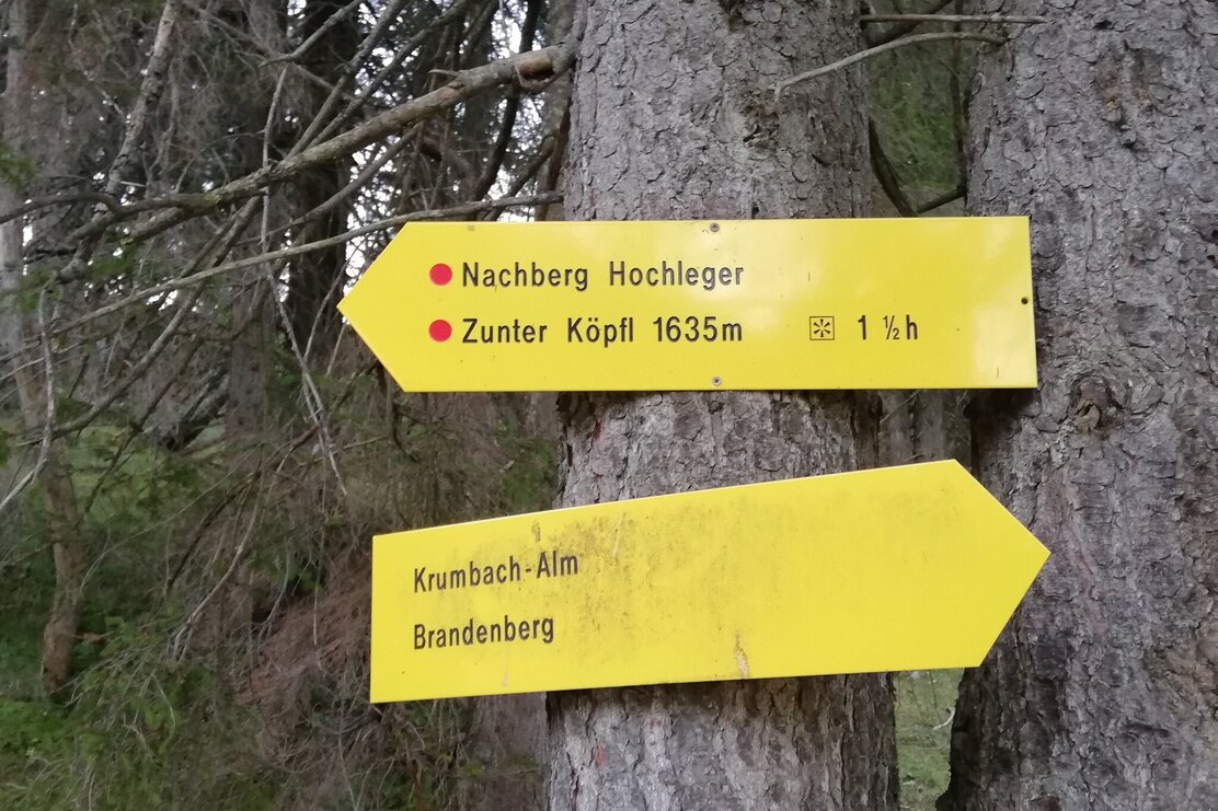 Kreuzung Aschaualm/Nachberg | © Barbara Siegler