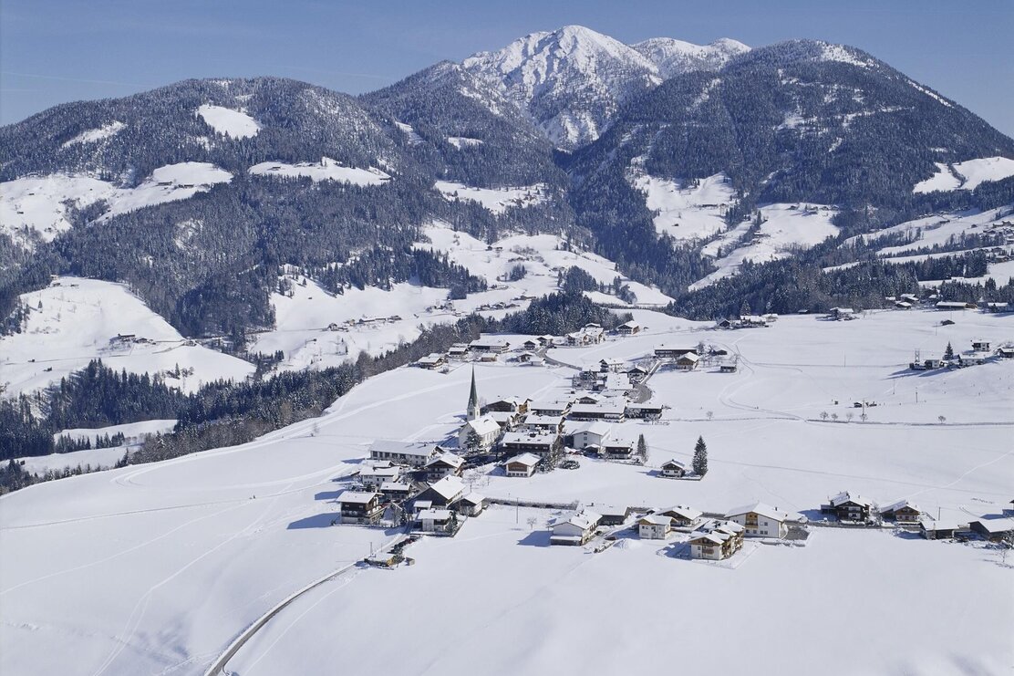 Brandenberg Panorama im Winter