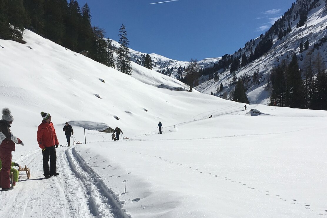 Rodelbahn Faulbaumgartenalm Inneralpbach | © Gabriele Grießenböck
