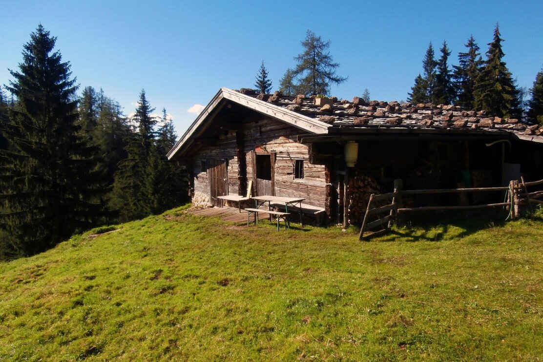 Ausserhauser Alm im Sommer