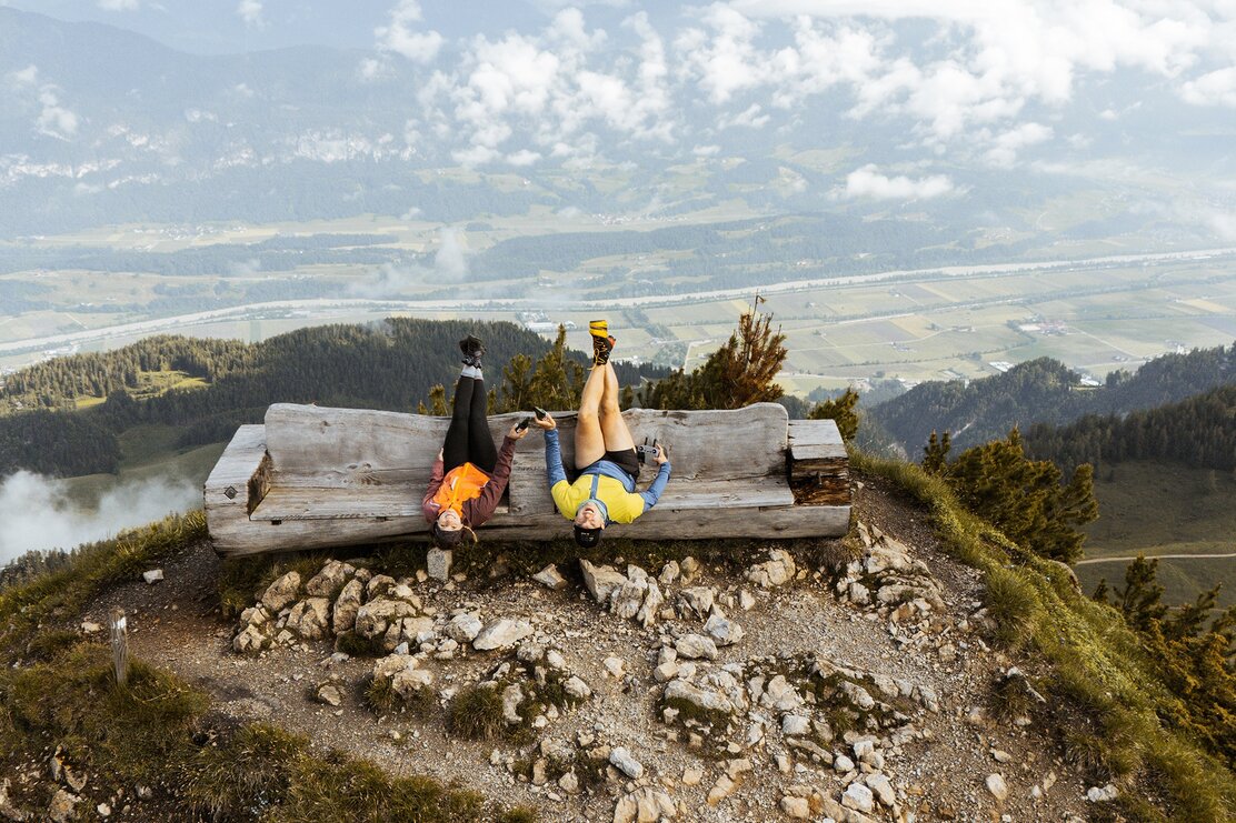 Aussichtsbank Gratlspitze | © Lukas Bergmann