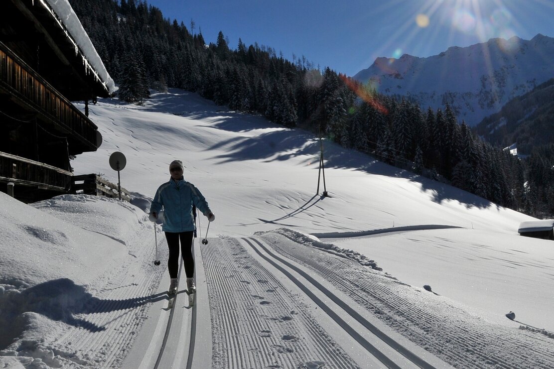 Langlaufen Loipe Greitergraben Inneralpbach | © Gabriele Grießenböck
