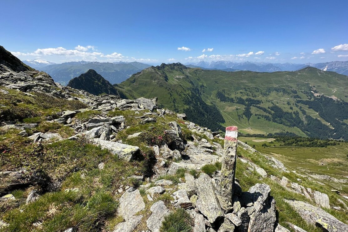 Weg Richtung Gipfel Großer Galtenberg