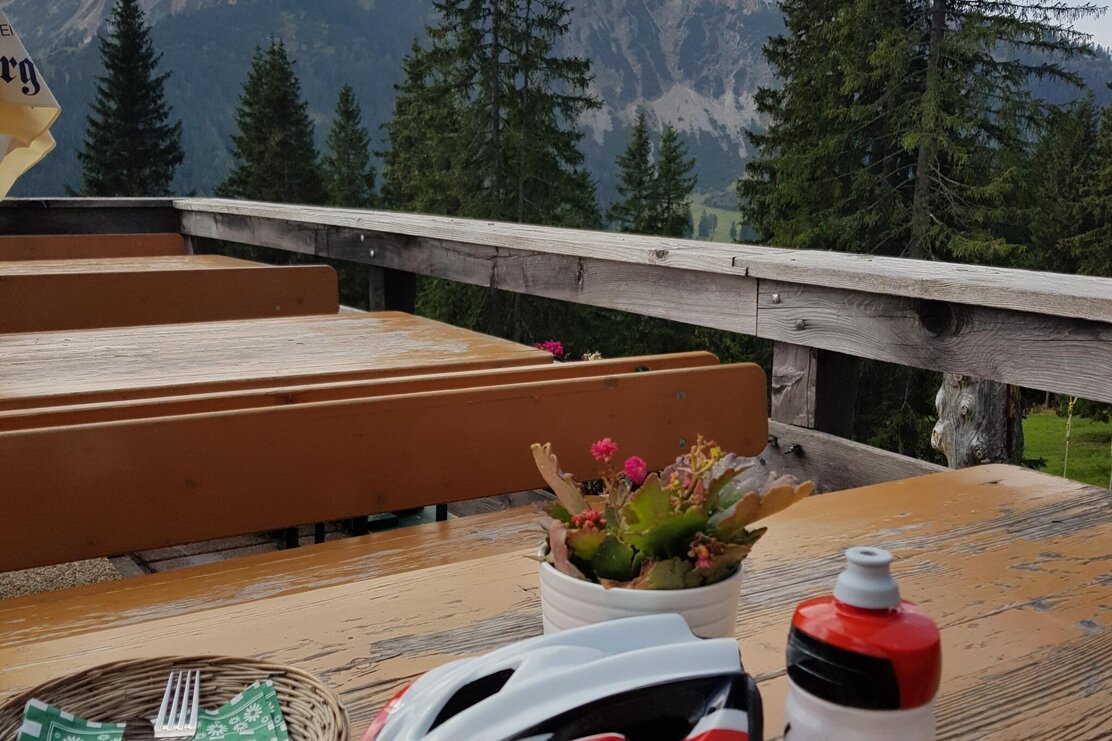 Gufferthütte Terrasse | © Michael Mairhofer