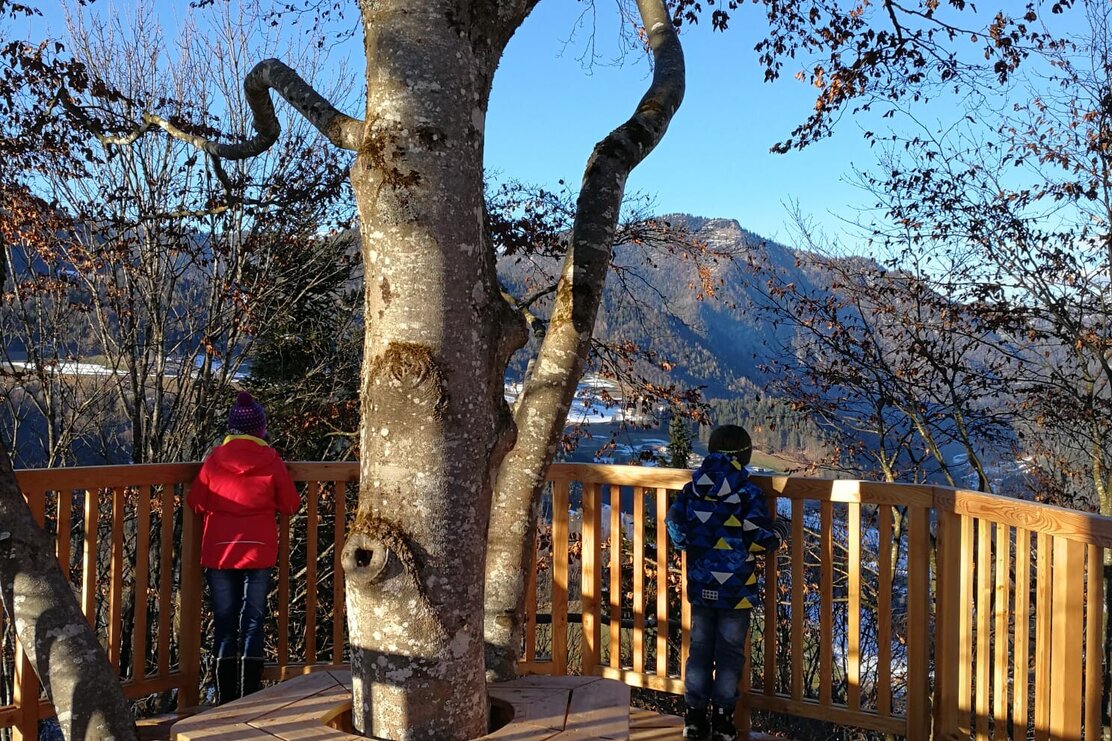 Aussichtsplattform Dorfloipe Brandenberg