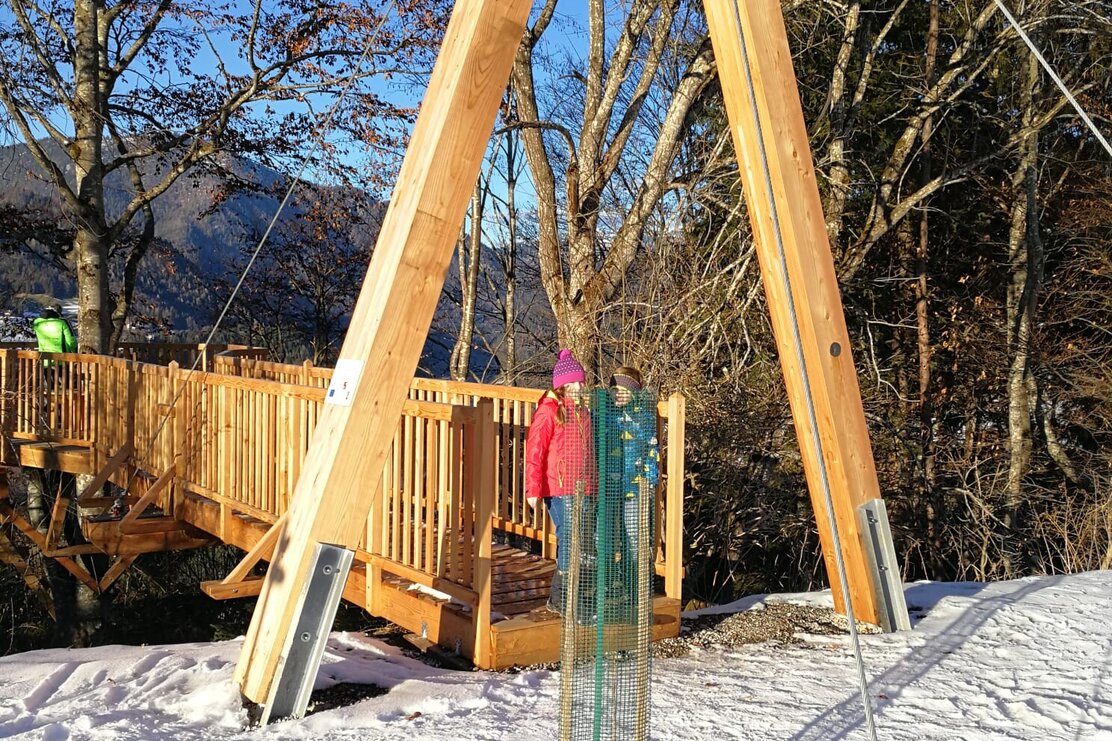 Aussichtsplattform Dorfloipe Brandenberg