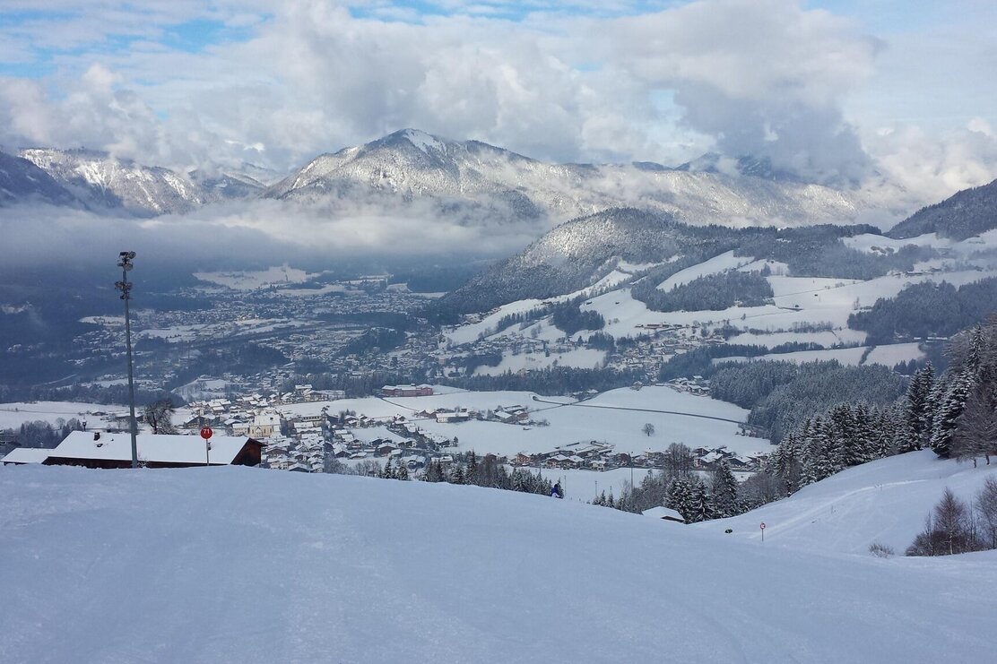 Skipiste Reitherkogelbahn Abfahrt der Skitour