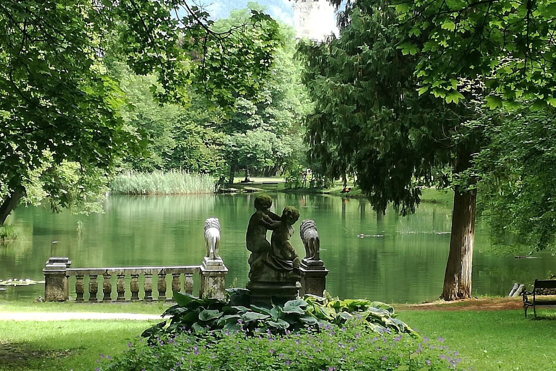Castle Matzen park in Brixlegg