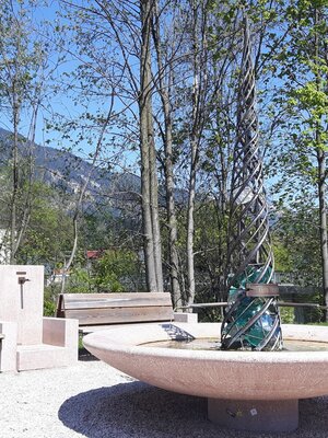 Heilwasserbrunnen Kramsach, Brandenberger Ache, Waidachkapelle Heilwasserbrunnen Kramsach, Brandenberger Ache, Waidachkapelle