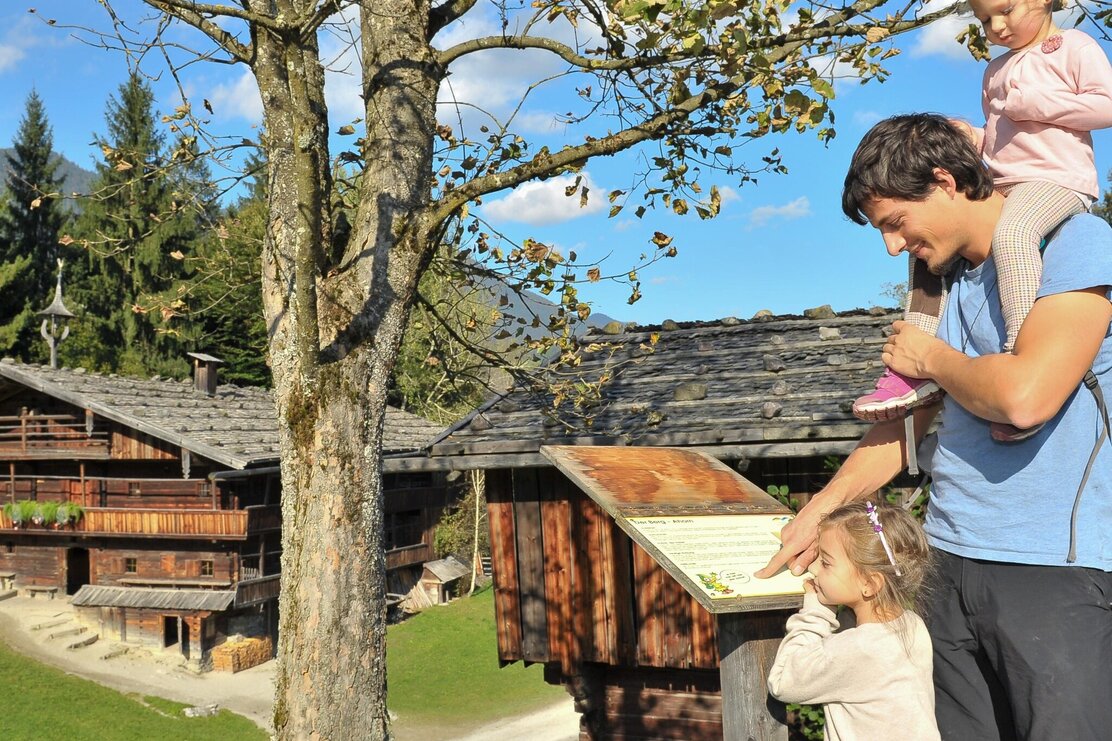 Museum Tiroler Bauernhöfe ist perfekt für Familien