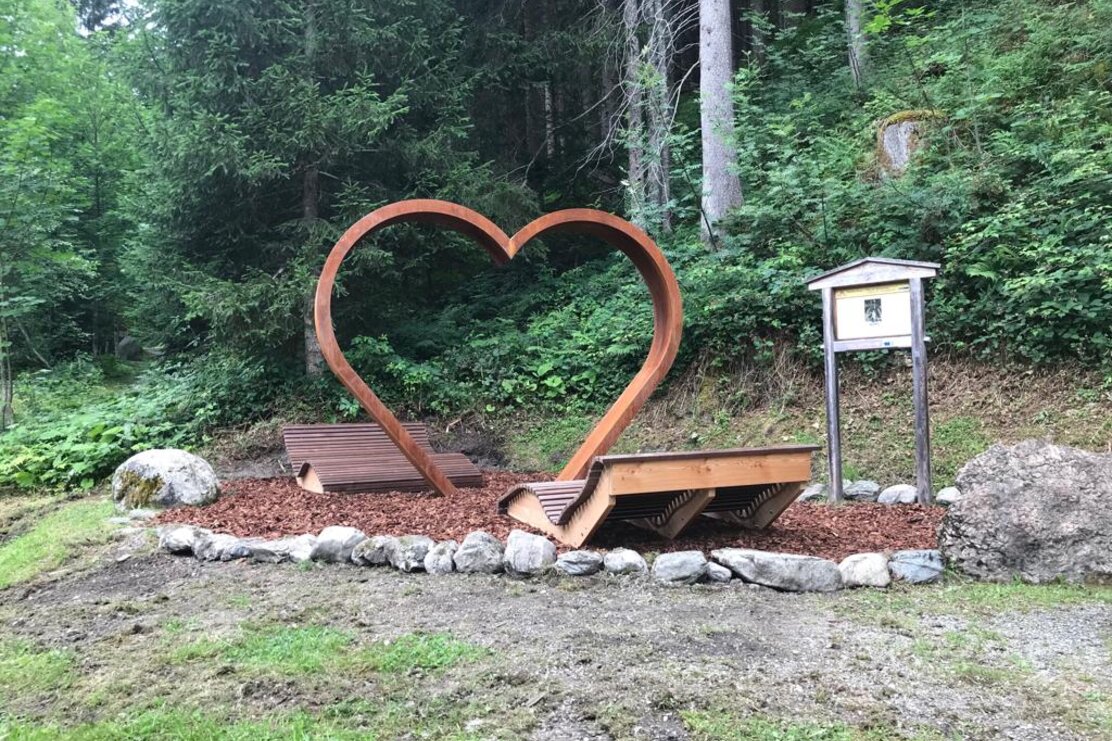 Heart on the Mühlbachweg | © Josef Mück