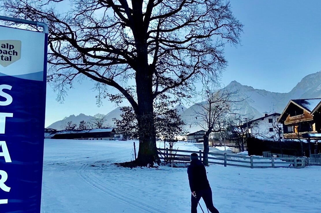 Start Loipe Reith im Alpbachtal Langlaufen | © Claudia Ager