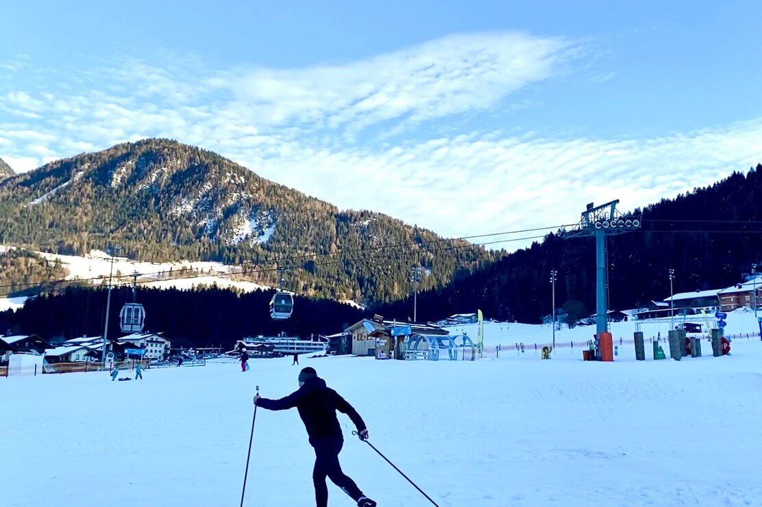 Ziel Loipe Reith im Alpbachtal Langlaufen | © Claudia Ager