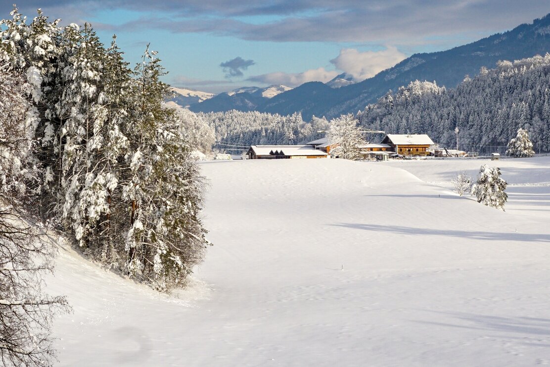 Reintalersee im Winter | © Sandrine Stock