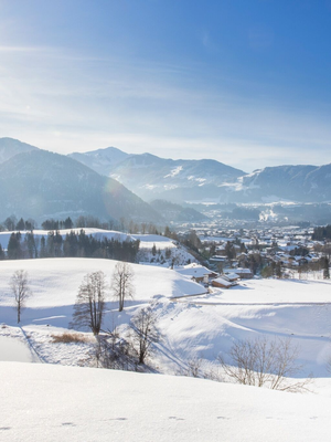 Winterpanoramablick vom Pulvererhof Kramsach | © Matthias Sedlak