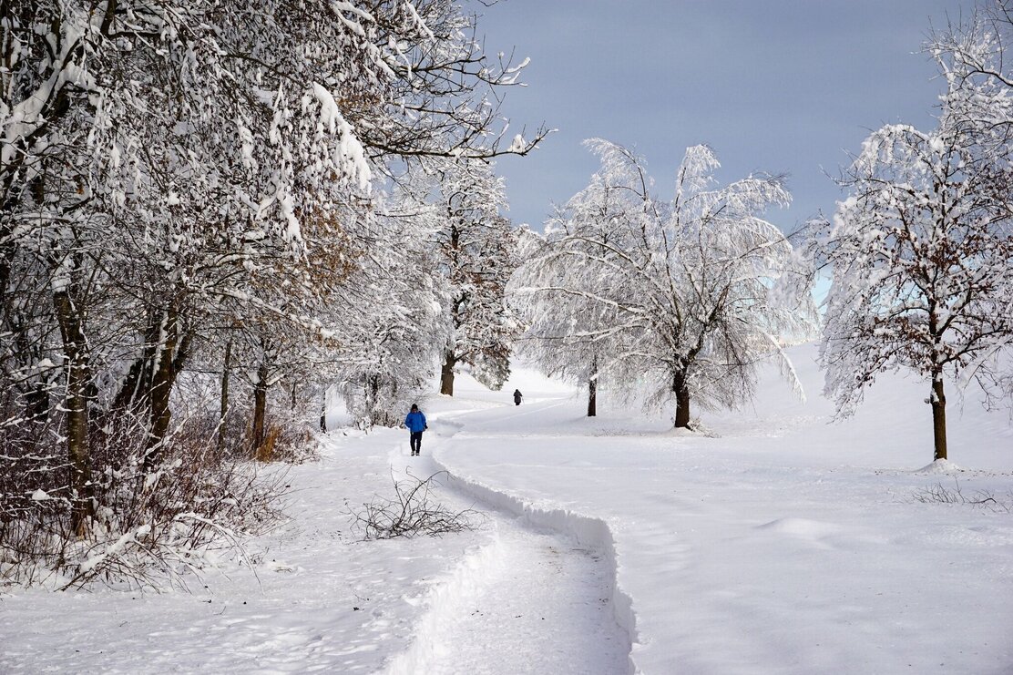 Winterwanderung am Reintalersee | © Sandrine Stock