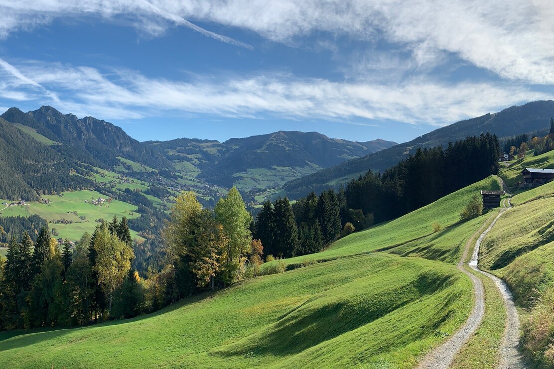Neader Blick Richtung Alpbach und dem Gratlspitz | © Manuel Hufnagel