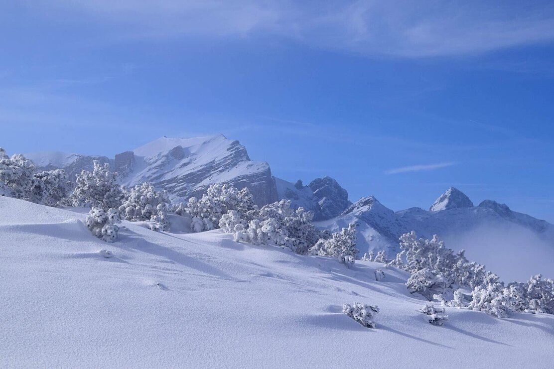 Ausblick Skitour Roßkogel Brandenberg