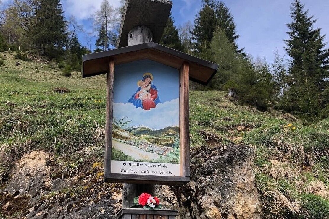 Station am Marienweg zur Höslkapelle | © Claudia Ager