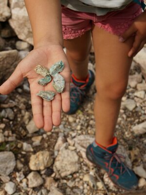 Türkise Steine Schatzsuche 3-Tages-Familientour | © Ute Watzl