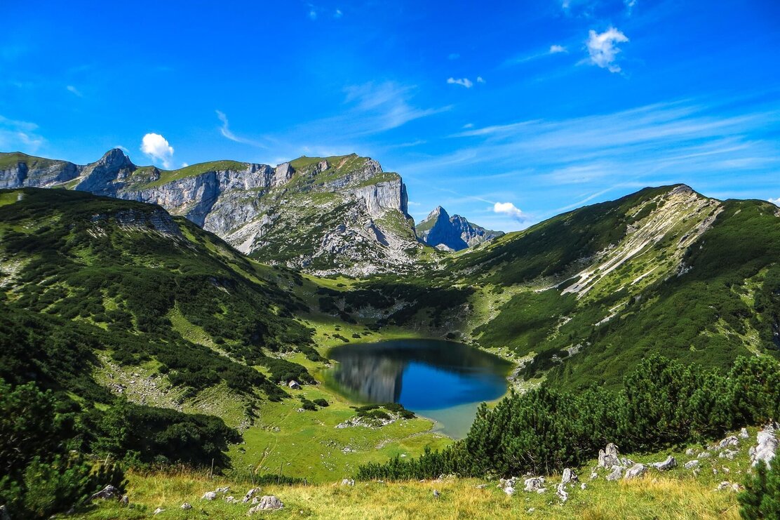 Der Zireiner See - Das blaue Auge im Rofan