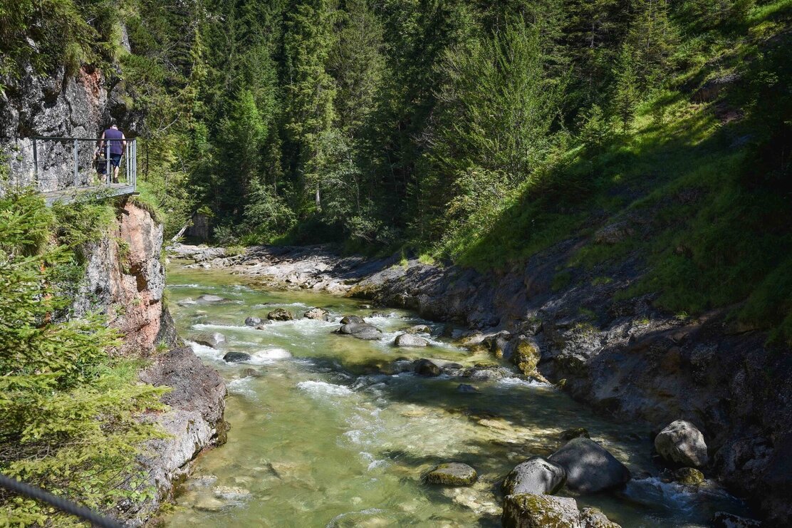 Tiefenbachklamm Steig | © Gabriele Grießenböck