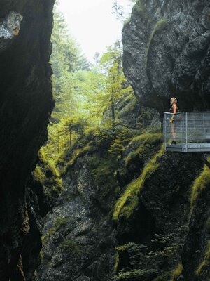 Aussichtsplattform Tiefenbachklamm | © Long Nong Huang