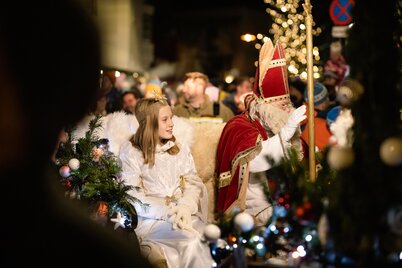 Nikolaus auf der Kutsche | © Brixlegger Wirtschaft