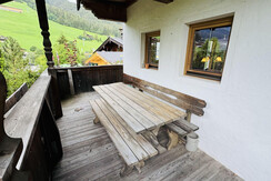 aussicht Ferienwohnung_Alpbachtal_Überdachte Terra