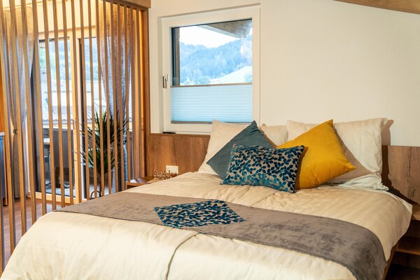Schlafzimmer_Haus Gschösser_Reith im Alpbachtal