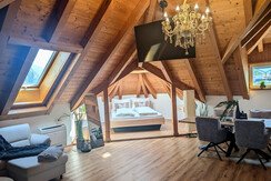 Alpen Loft_Münster_Alpbachtal_Schlafbereich