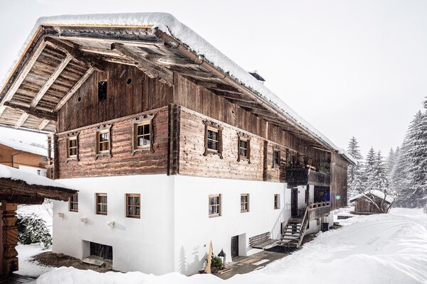 Aussenansicht Winter | © Chalet Alte Schmiede