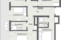 Plan Familiensuite Angerer