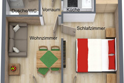 Appartement Juwel Plan