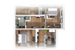 Grundriss Apartment Wiedersbergerhorn