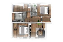 Grundriss Apartment Schatzberg