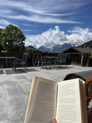 Ausblick Sonnenterrasse