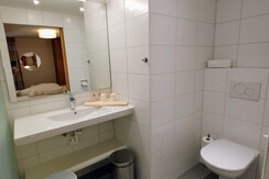 Badezimmer mit Toilette