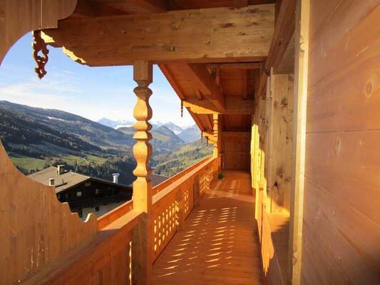 Balkon | © Fam. Moser-Bauernhaus Roßmoos