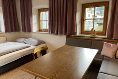 Schlafcouch im Wohnzimmer