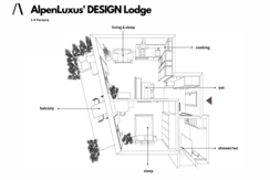 Design Lodge_Alpbachtal_Grundriss