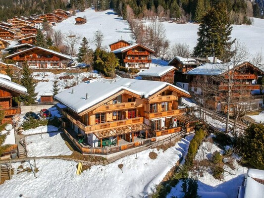 Chalets Enthofer_Luftaufnahme