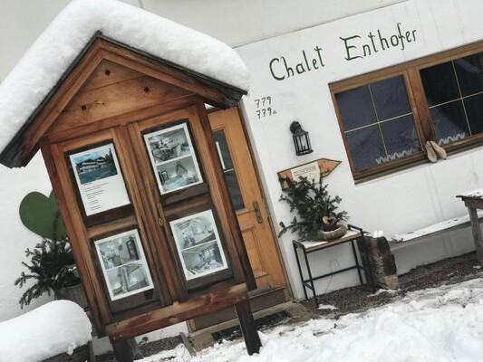 Chalets Enthofer_Eingangsbereich